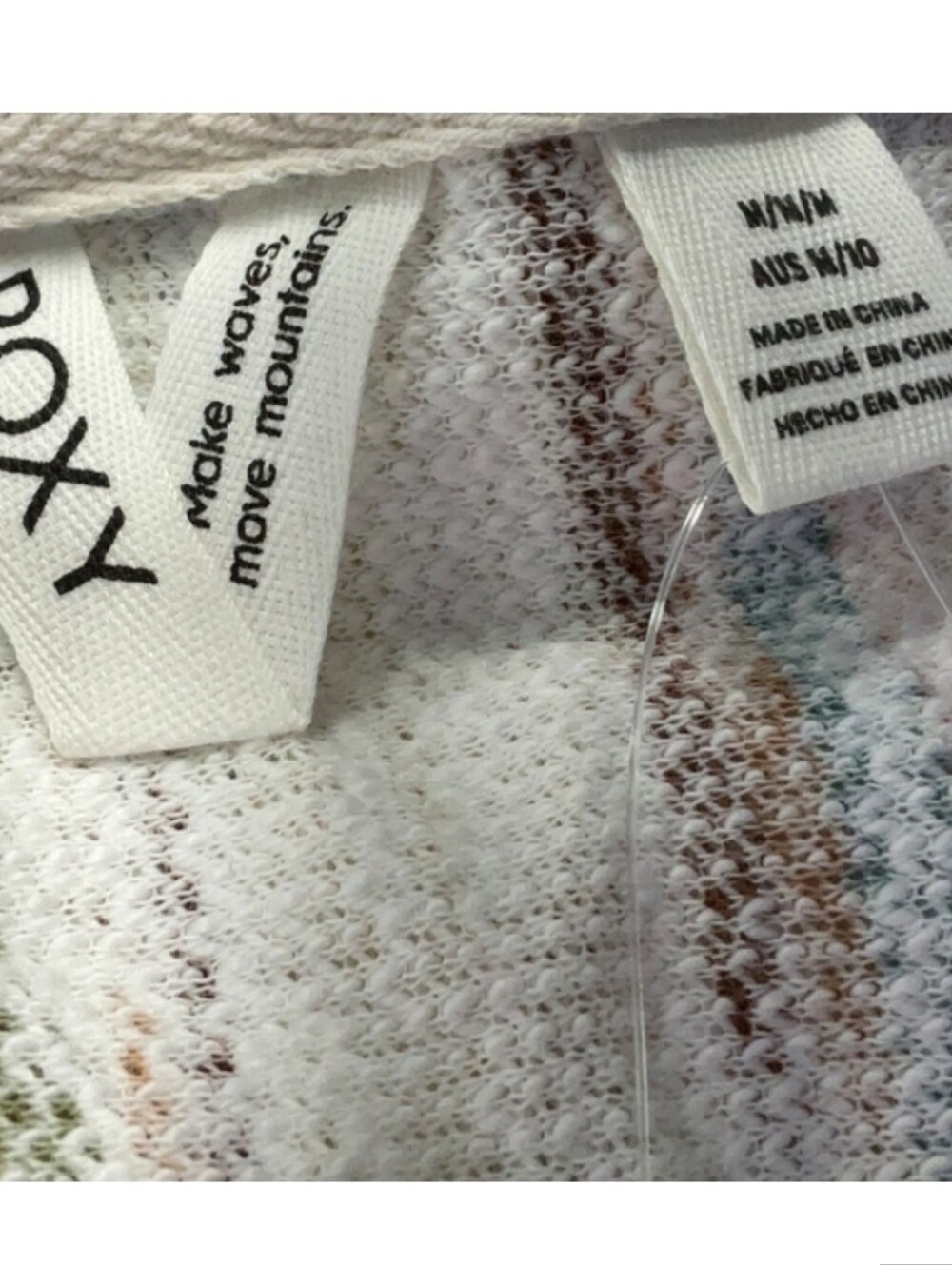 💥Sale💥NWOT Roxy Colorful Knit Hooded Sweater - Picture 7 of 7